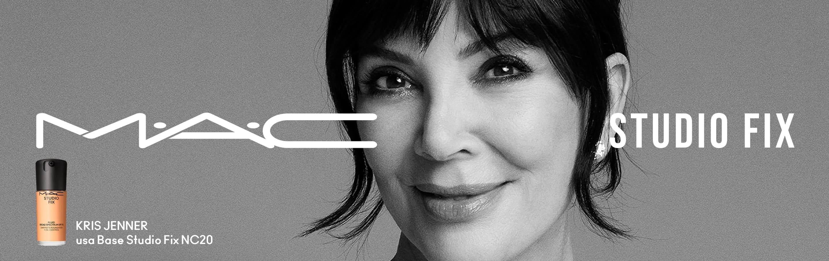 Kris Jenner usa Base MAC Studio Fix